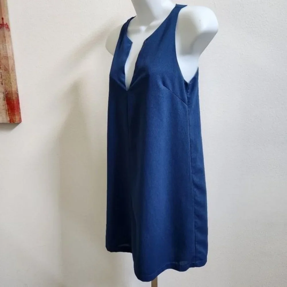 Lulus Womens Deep V Neck Sleeveless Party Dress, size XS - Picture 5 of 8